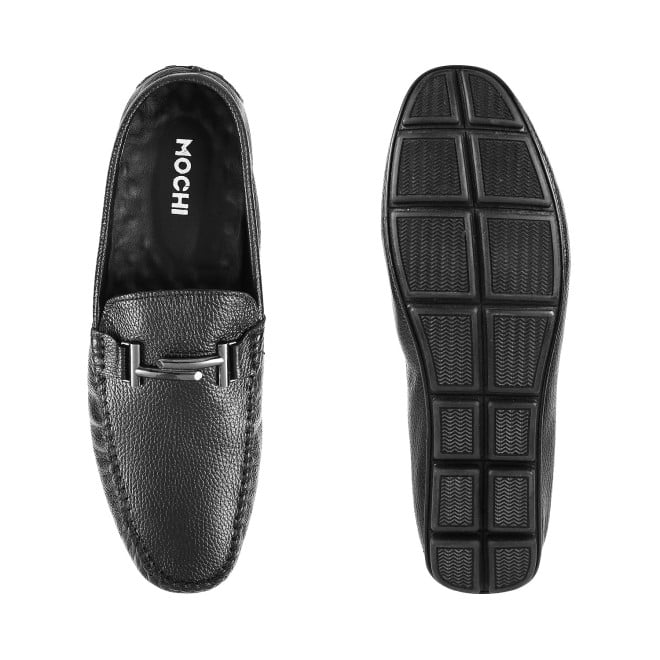 Mochi Men Black Casual Loafers (SKU: 71-9582L-11-46)
