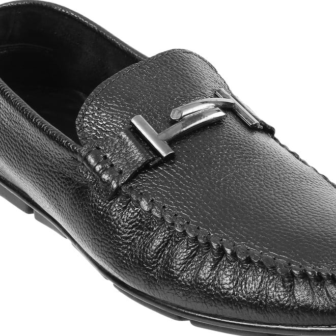 Mochi Men Black Casual Loafers (SKU: 71-9582L-11-46)
