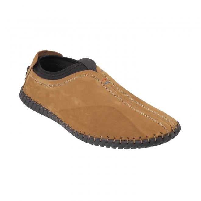 Mochi Camel Casual Loafers for Men
