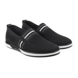 Men Black Casual Sneakers