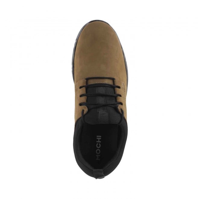 Mochi Men Olive Casual Lace Up (SKU: 71-9970-49-40)