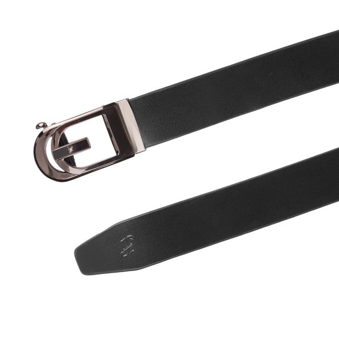 Mochi Men Black Mens Belts Pin Buckle (SKU: 73-100-11-40)