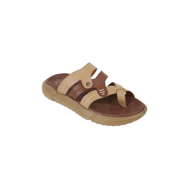 Kittens Boys Brown Casual Slippers
