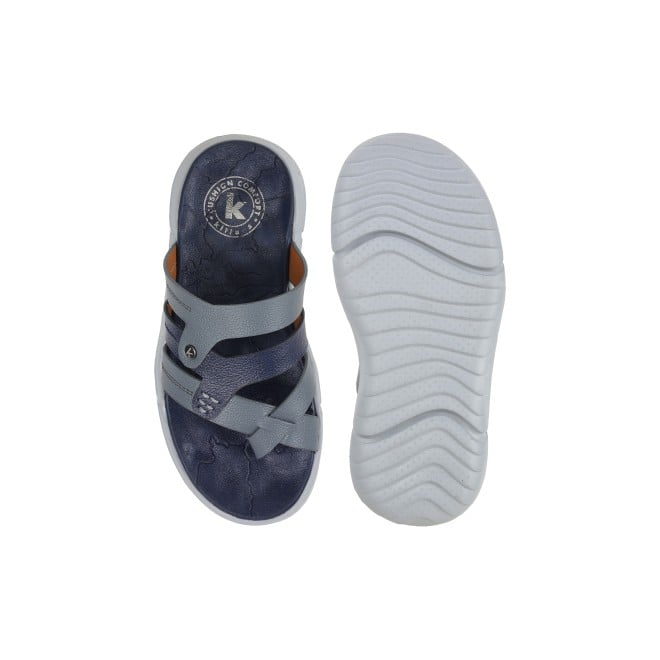 Kittens Boys Blue-navy Casual Slippers (SKU: 74-374-17-32)