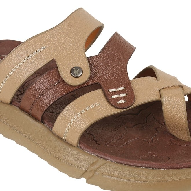 Kittens Boys Brown Casual Slippers (SKU: 74-374-12-32)
