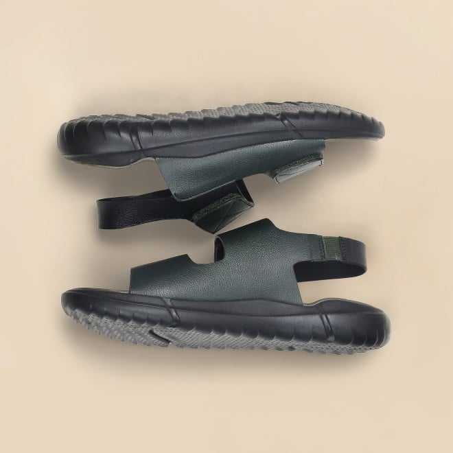 Kittens Boys Olive Casual Sandals (SKU: 74-396-49-32)