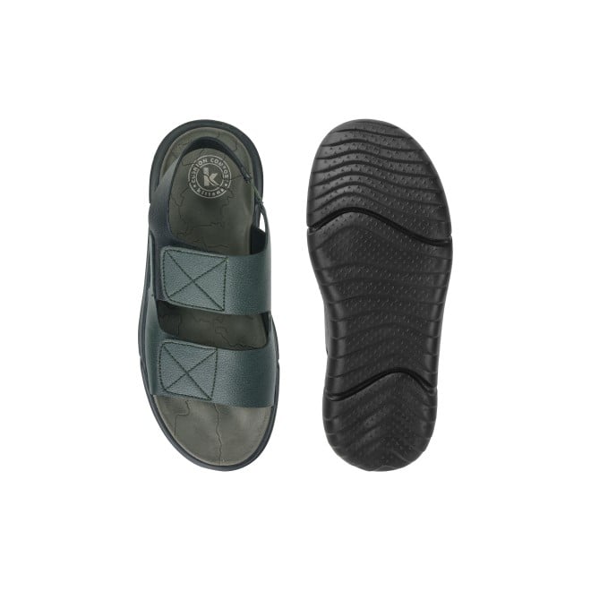 Kittens Boys Olive Casual Sandals (SKU: 74-396-49-32)