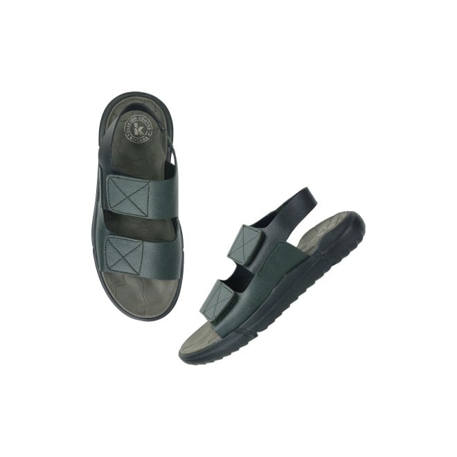 Kittens Boys Olive Casual Sandals (SKU: 74-396-49-32)