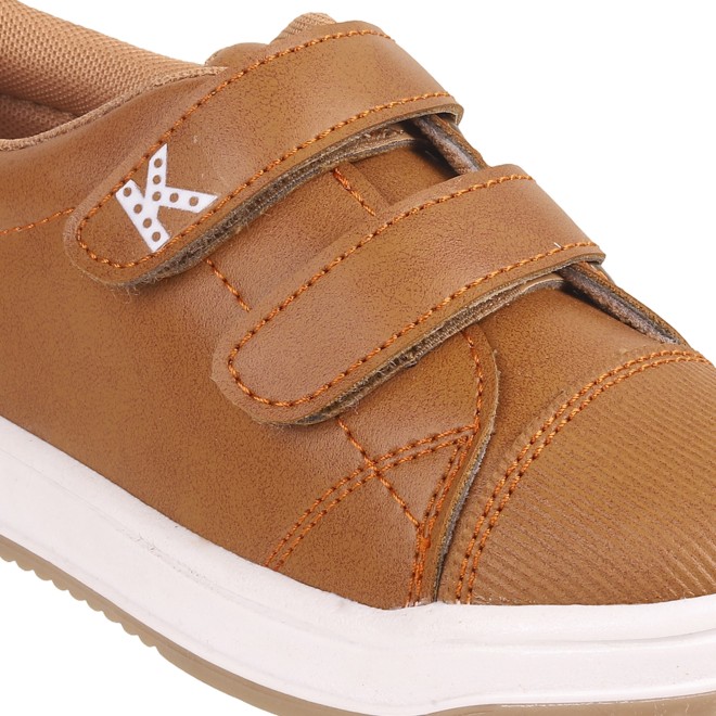 Kittens Boys Tan Casual Sneakers (SKU: 74-402-23-25)
