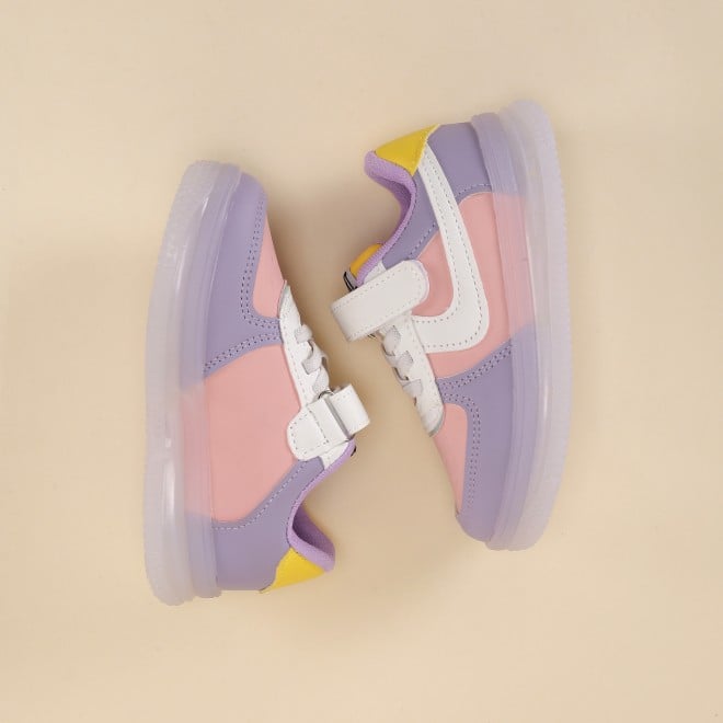 Kittens Boys Purple Casual Sneakers (SKU: 74-442-26-25)