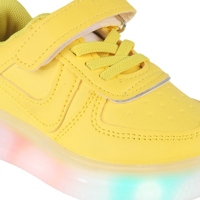 Kittens Boys Yellow Casual Sneakers (SKU: 74-442-33-25)