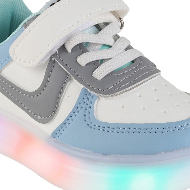 Kittens Boys Blue Casual Sneakers (SKU: 74-442-45-25)