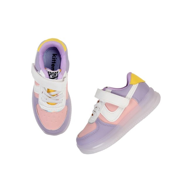 Kittens Boys Purple Casual Sneakers (SKU: 74-442-26-25)