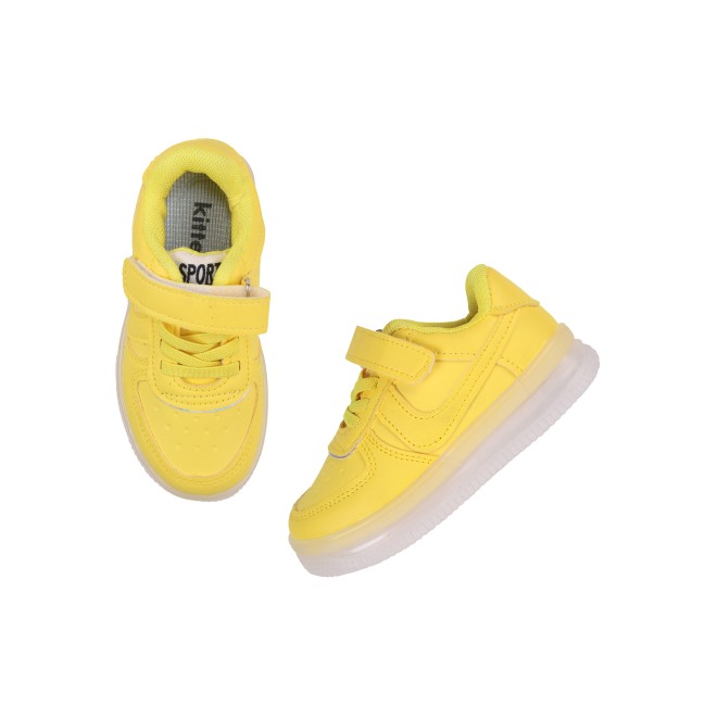 Kittens Boys Yellow Casual Sneakers (SKU: 74-442-33-25)