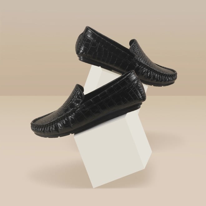Kittens Boys Black Casual Loafers (SKU: 74-4633-11-33)