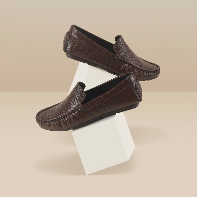 Kittens Boys Brown Casual Loafers (SKU: 74-4633-12-34)