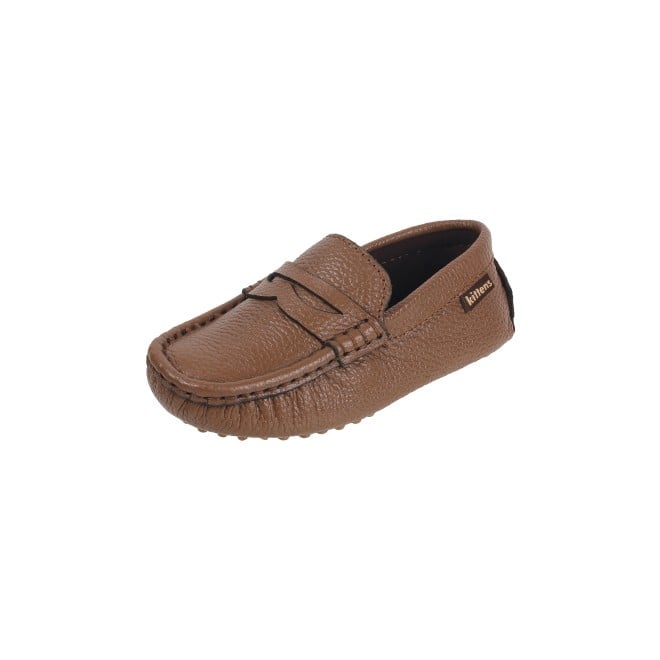 Kittens Boys Tan Casual Loafers (SKU: 74-4635-23-26)