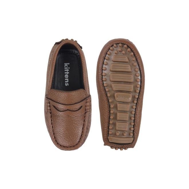 Kittens Boys Tan Casual Loafers (SKU: 74-4635-23-26)