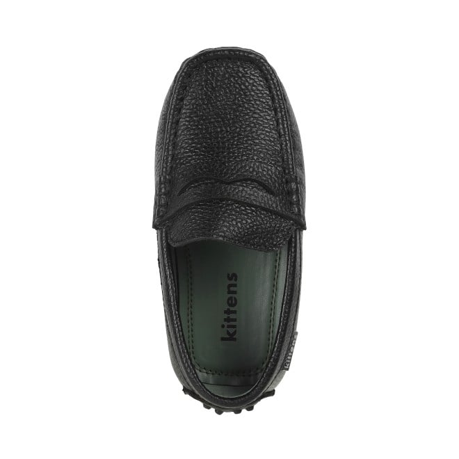 Kittens Boys Black Casual Loafers (SKU: 74-4635-11-25)