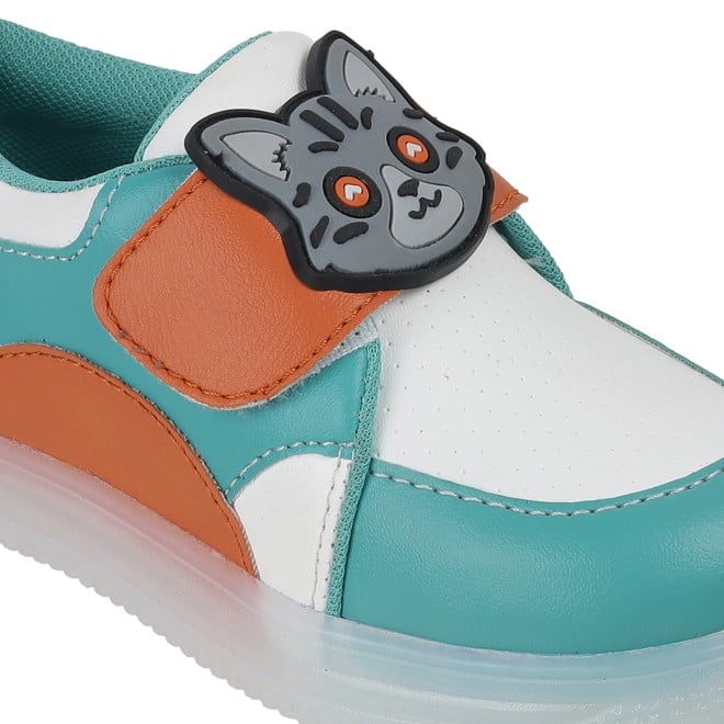 Kittens Boys Light-green Casual Sneakers (SKU: 74-4663-60-24)