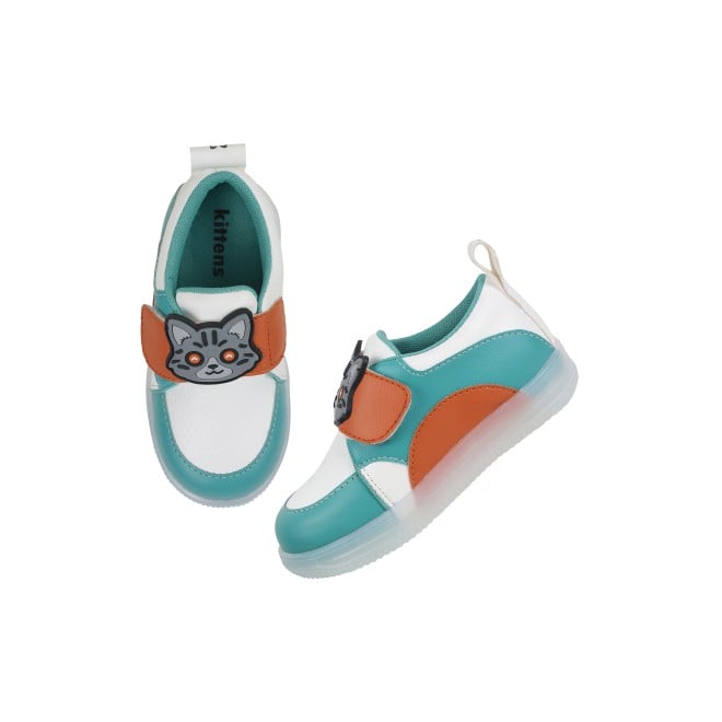 Kittens Boys Light-green Casual Sneakers (SKU: 74-4663-60-24)