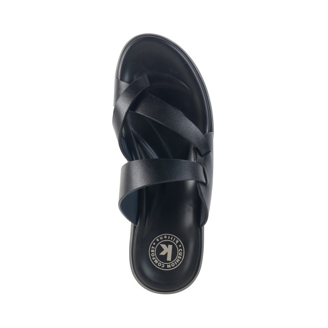Kittens Boys Black Casual Slippers (SKU: 74-4722-11-32)