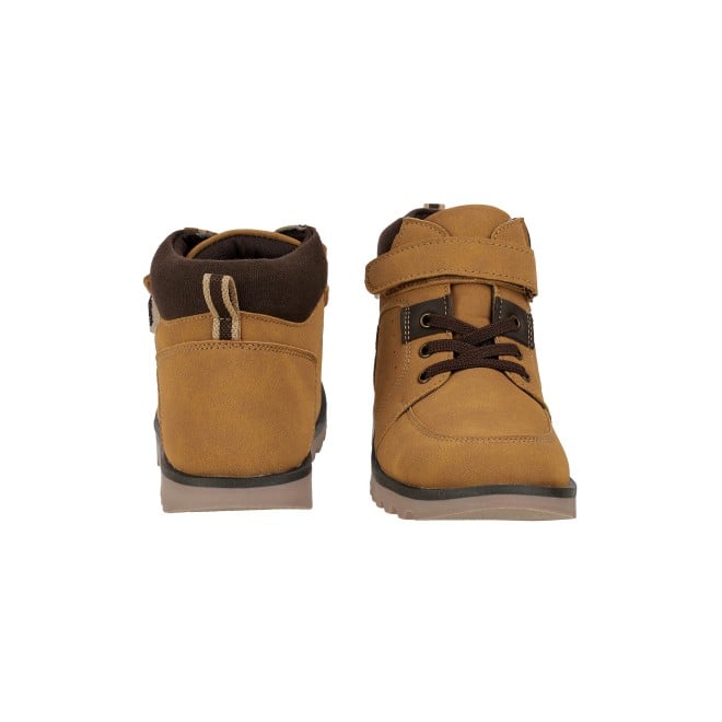 Kittens Boys Tan Casual Sneakers (SKU: 74-484-23-25)