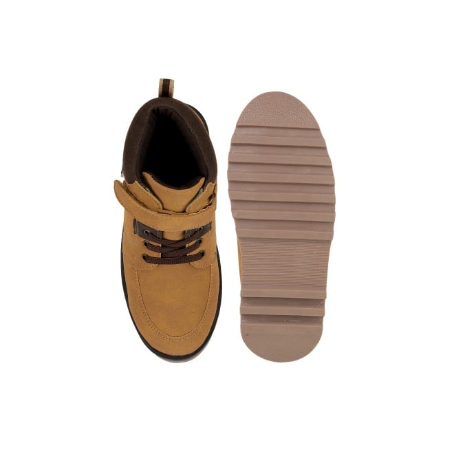Kittens Boys Tan Casual Sneakers (SKU: 74-484-23-25)