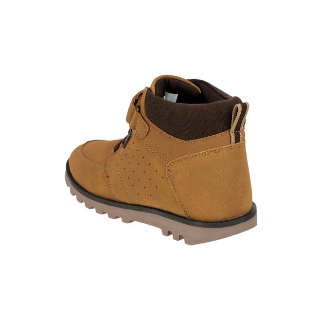 Kittens Boys Tan Casual Sneakers (SKU: 74-484-23-25)