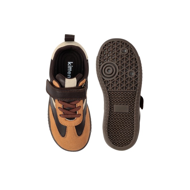 Kittens Boys Tan Casual Sneakers (SKU: 74-486-23-25)