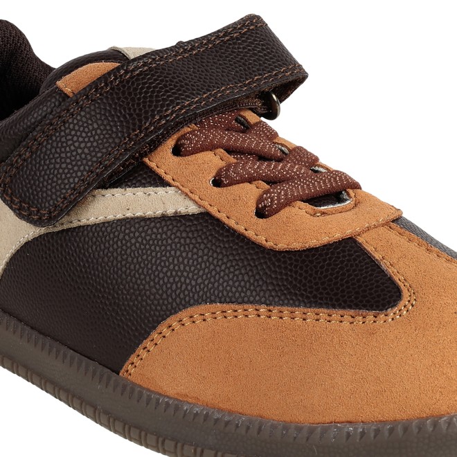 Kittens Boys Tan Casual Sneakers (SKU: 74-486-23-25)