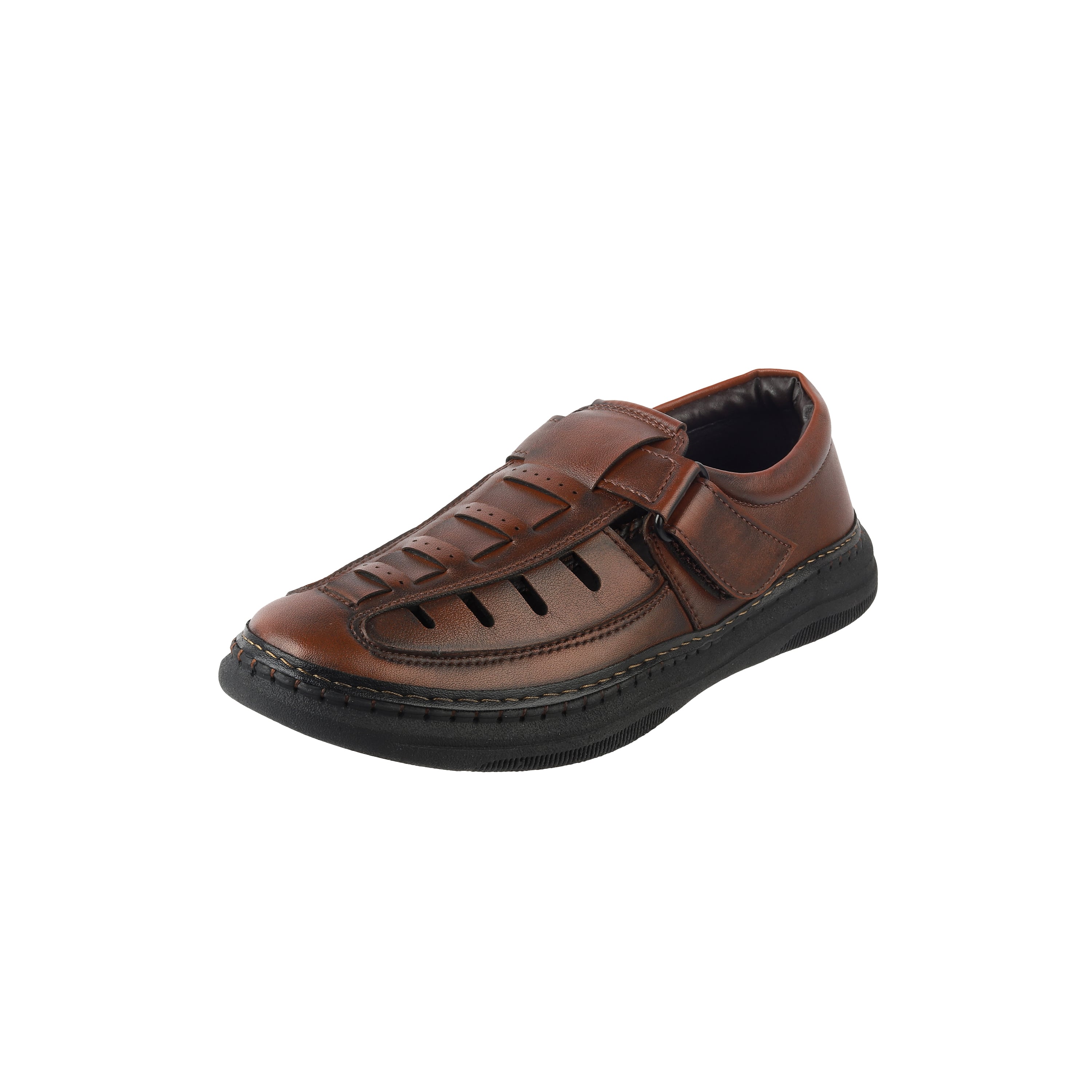 Kittens Boys Brown Casual Sandals (SKU: 74-488-12-33)