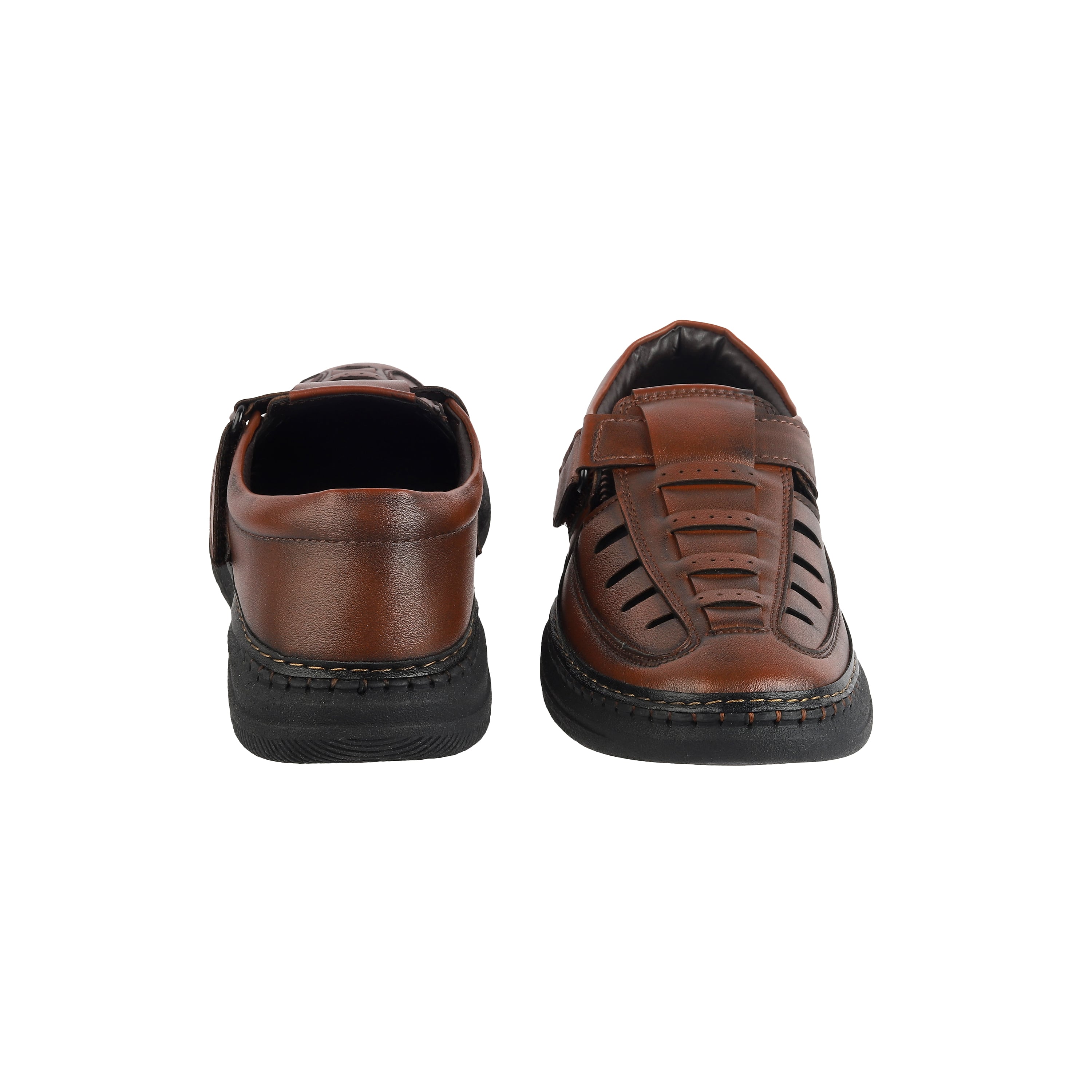 Kittens Boys Brown Casual Sandals (SKU: 74-488-12-33)