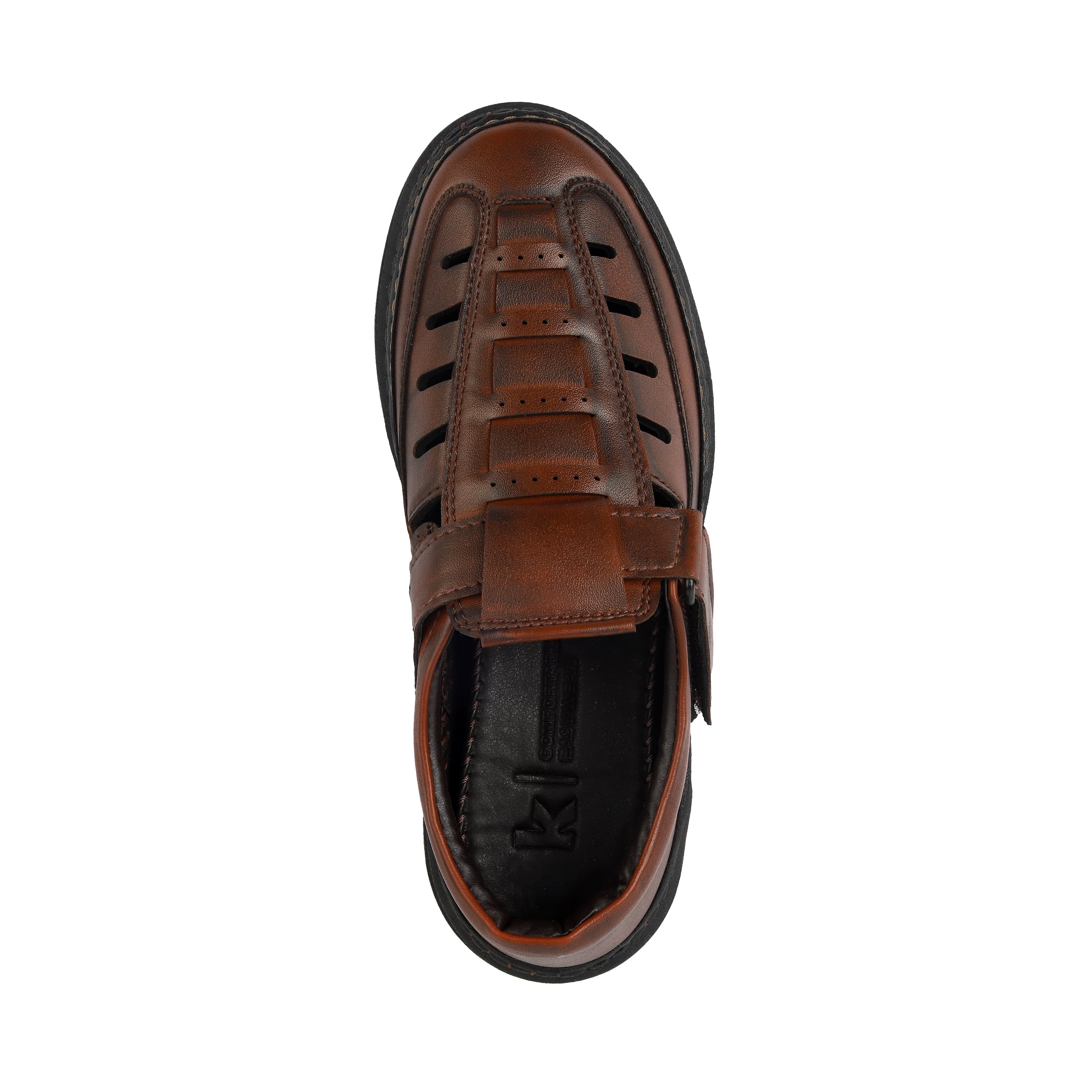 Kittens Boys Brown Casual Sandals (SKU: 74-488-12-33)