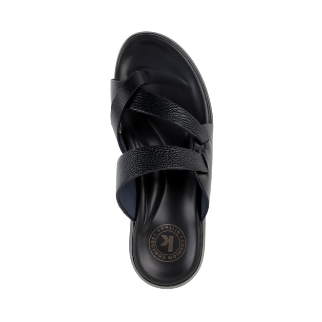 Kittens Boys Black Casual Slippers (SKU: 74-744722-11-32)