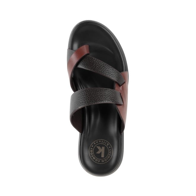 Kittens Boys Brown Casual Slippers (SKU: 74-744722-12-32)