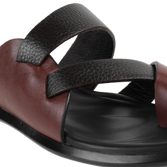 Kittens Boys Brown Casual Slippers (SKU: 74-744722-12-32)
