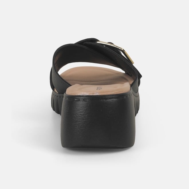J.Fontini women Black Casual Slip Ons (SKU: 75-118-11-36)