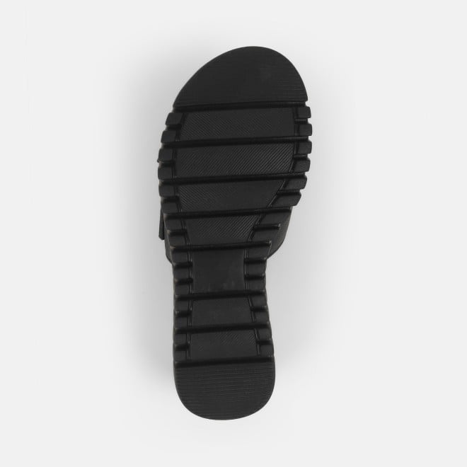 J.Fontini women Black Casual Slip Ons (SKU: 75-118-11-36)