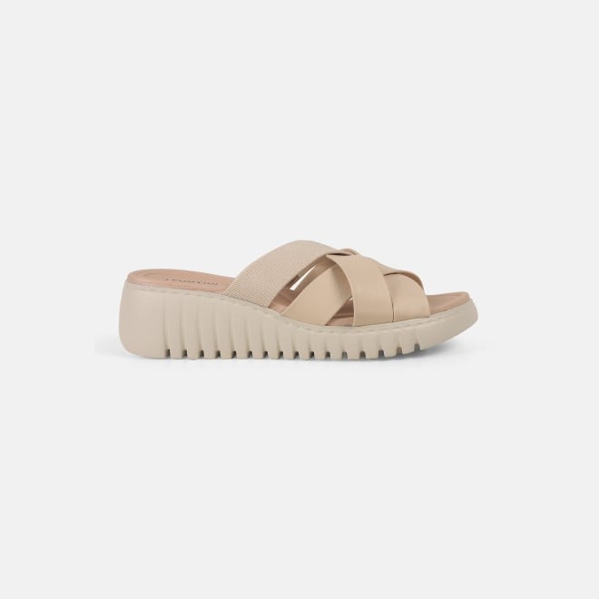 J.Fontini women Light-beige Casual Slip Ons (SKU: 75-119-84-37)