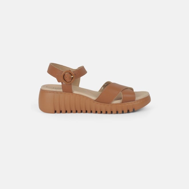 J.Fontini women Tan Casual Sandals (SKU: 75-122-23-36)