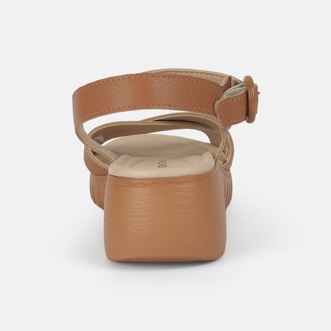 J.Fontini women Tan Casual Sandals (SKU: 75-122-23-36)