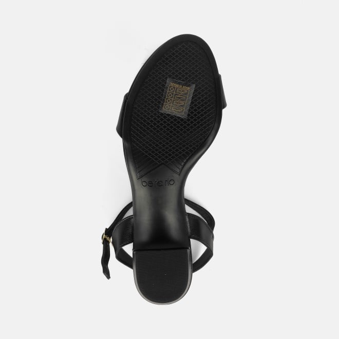 J.Fontini women Black Casual Sandals (SKU: 75-124-11-36)