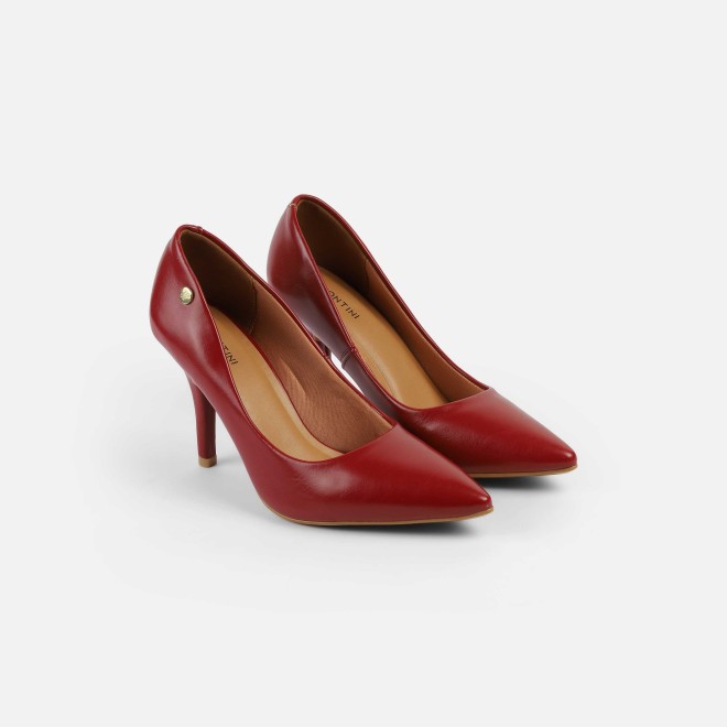 J.Fontini Women Maroon Formal Pumps (SKU: 75-135-44-36)