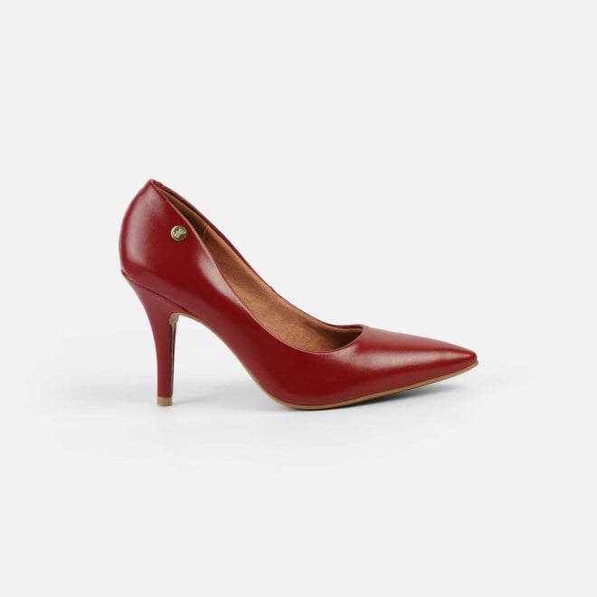 J.Fontini Women Maroon Formal Pumps (SKU: 75-135-44-36)