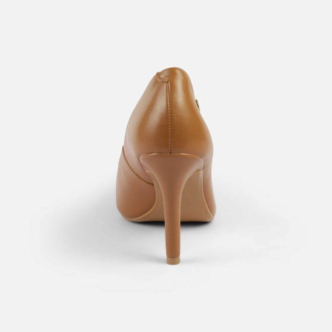 J.Fontini Women Camel Formal Pumps (SKU: 75-135-97-36)