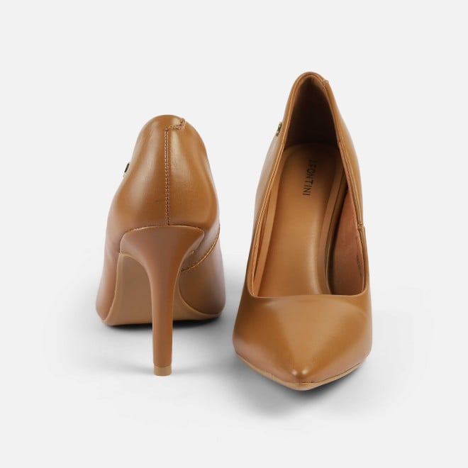 J.Fontini Women Camel Formal Pumps (SKU: 75-135-97-36)