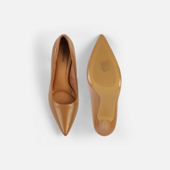 J.Fontini Women Camel Formal Pumps (SKU: 75-135-97-36)