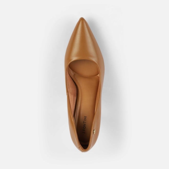 J.Fontini Women Camel Formal Pumps (SKU: 75-135-97-36)