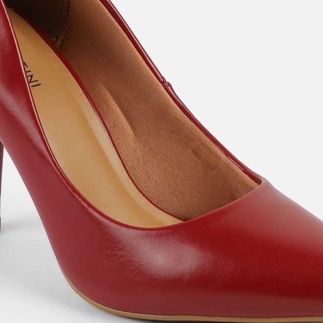 J.Fontini Women Maroon Formal Pumps (SKU: 75-135-44-36)